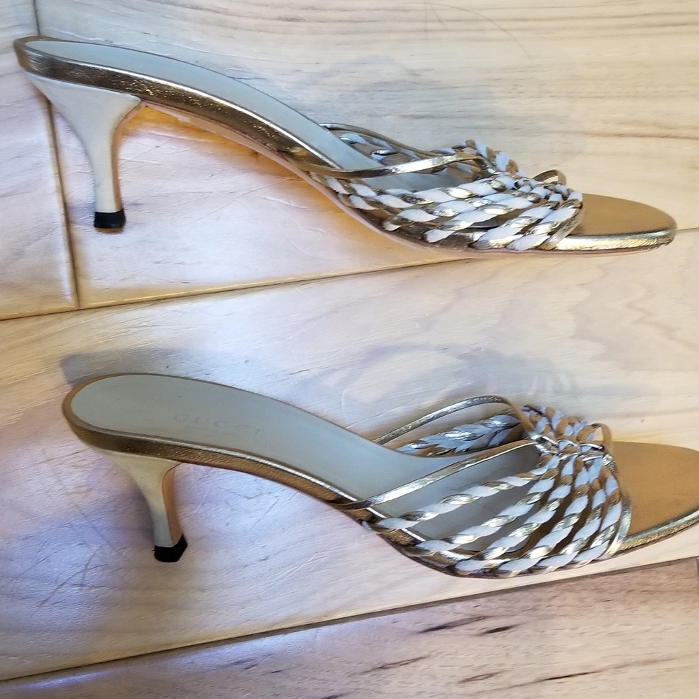 Gucci kitten heel sandals